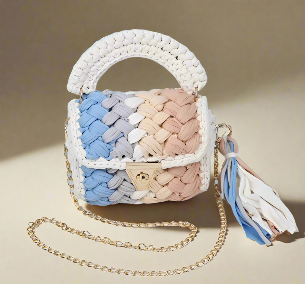 "All Eyes On Cream" Shoulder Handbag