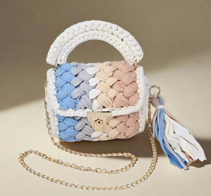 "All Eyes On Cream" Shoulder Handbag