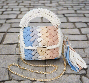 "All Eyes On Cream" Shoulder Handbag
