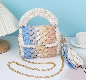 "All Eyes On Cream" Shoulder Handbag